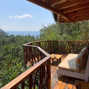 Otel Bamboo With Sea View In Kabak Bay, Oeluedeniz, Fethiye